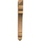 Ekena Millwork Olympic Arts & Crafts Rough Sawn Bracket, Western Red Cedar, 4"W x 30"D x 38"H BKT04X30X38OLY03RWR - alternate 2